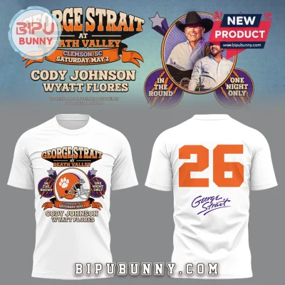 George Strait Clemson Death Valley One Night Only Hoodie