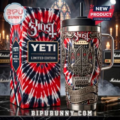 Ghost Band If You Have Ghosts Travel Tumbler with Handle