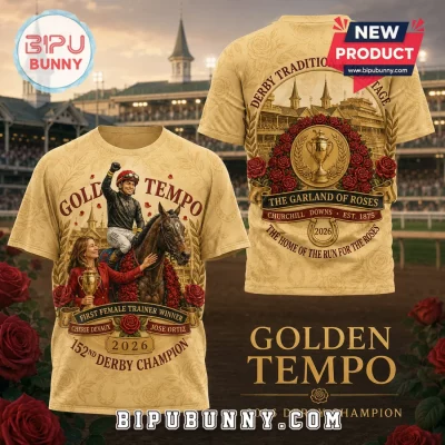 Golden Tempo 2026 152nd Kentucky Derby Champion T-Shirt