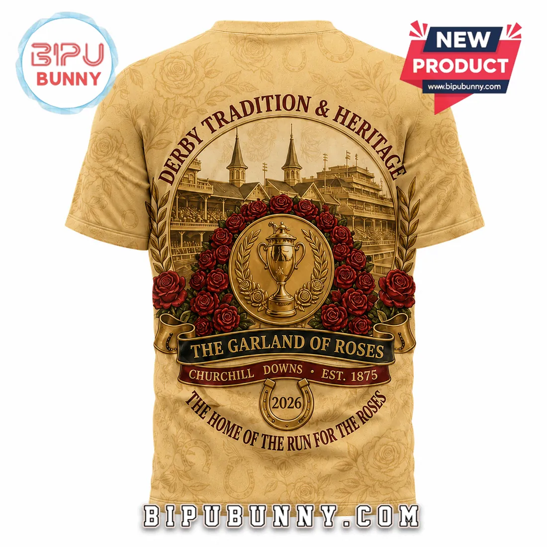 Golden Tempo 2026 152nd Kentucky Derby Champion T-Shirt Golden Tempo 2026 152nd Kentucky Derby Champion T-Shirt