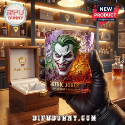 Gothic Joker Collector’s Edition Whiskey Glass