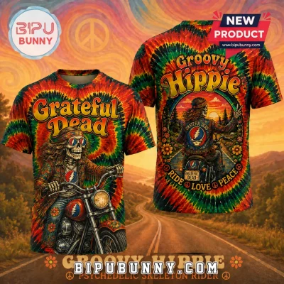 Grateful Dead Groovy Hippie Limited Edition Shirt