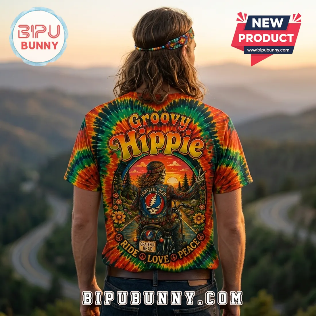 Grateful Dead Groovy Hippie Limited Edition Shirt Grateful Dead Groovy Hippie Limited Edition Shirt