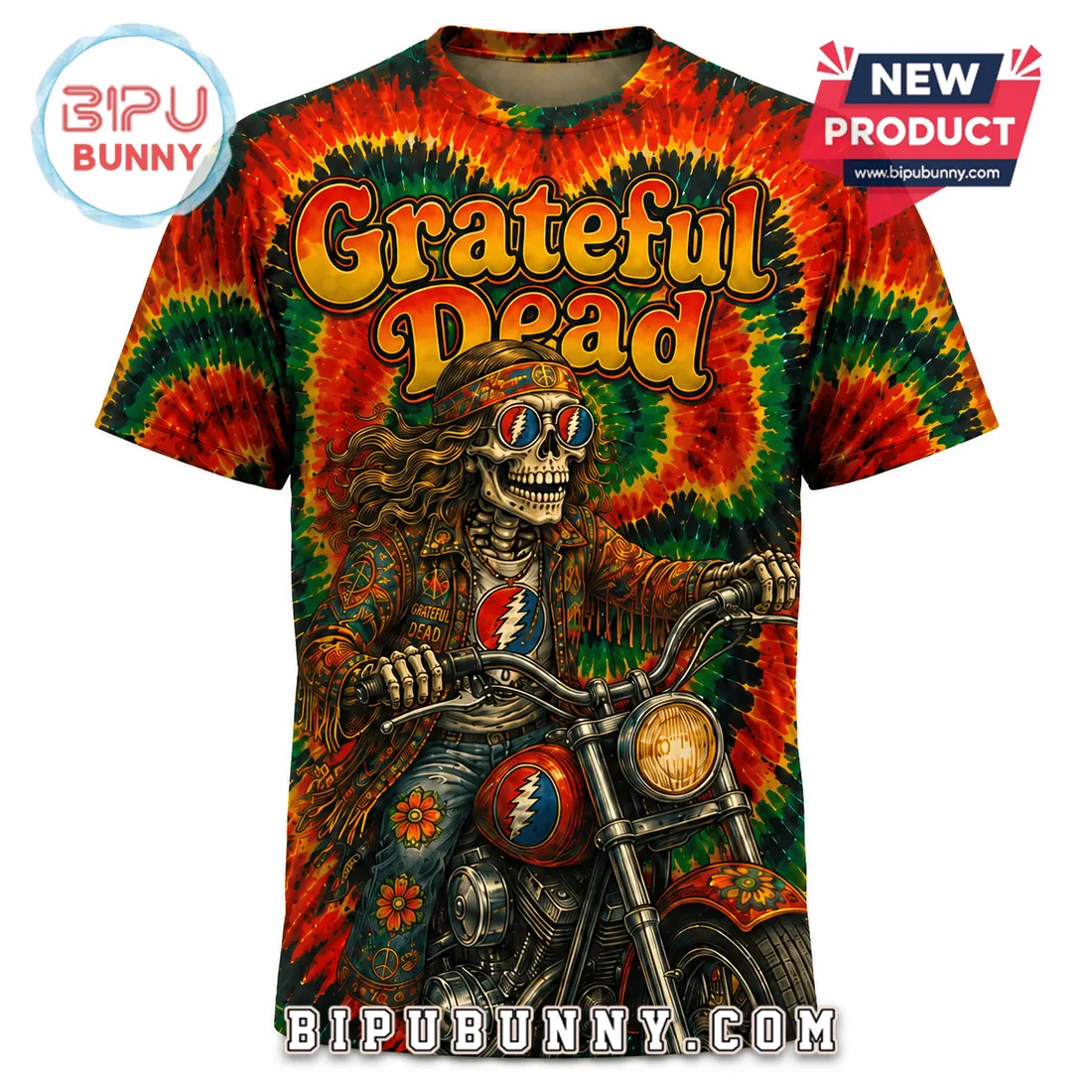 Grateful Dead Groovy Hippie Limited Edition Shirt Grateful Dead Groovy Hippie Limited Edition Shirt
