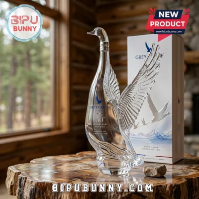 Grey Goose 30th Anniversary Limited Edition Snow Goose Vodka Bottle
