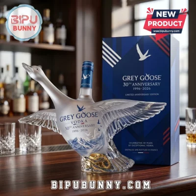Grey Goose 30th Anniversary Limited Edition Whiskey Bottle