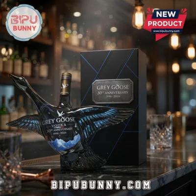 Grey Goose 30th Anniversary Limited Edition Whiskey Bottle