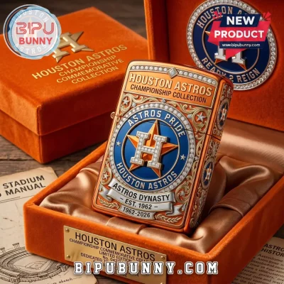 Houston Astros Championship Limited Edition Zippo Lighter Case