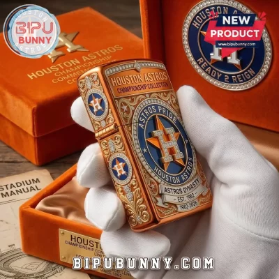 Houston Astros Championship Limited Edition Zippo Lighter Case