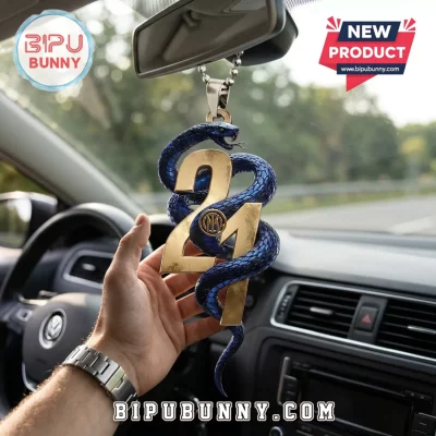 Inter Milan Blue Snake 21 Custom Acrylic Car Ornament