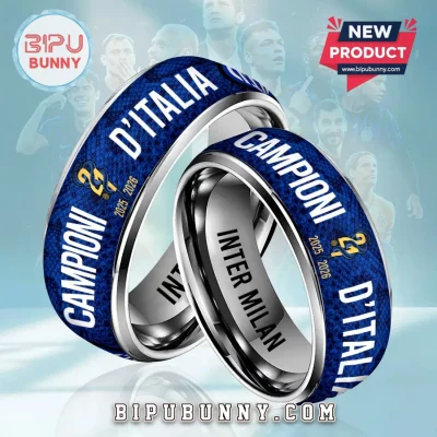 Inter Milan Campioni D’Italia 21st Scudetto Commemorative Ring
