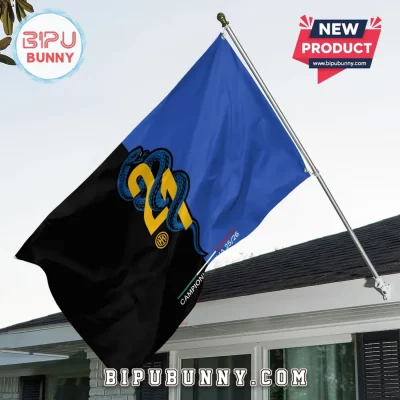 Inter Milan Campioni D’Italia 25/26 House Flag