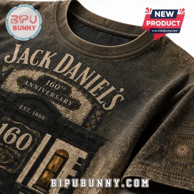 Jack Daniel’s 160th Anniversary Whiskey Heritage T-Shirt