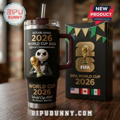 Jack Skellington FIFA World Cup 2026 Tumbler