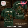 Green Jameson Irish Whiskey t-shirt with vintage barrel truck graphic and 41st anniversary 1780-2026 text print!