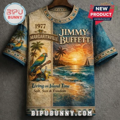 Jimmy Buffett Margaritaville 1977 Island Time Shirt