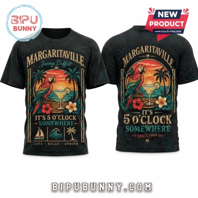 Jimmy Buffett Margaritaville It’s 5 O’Clock Somewhere Shirt