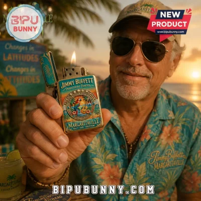 Jimmy Buffett Margaritaville Parrothead 1946-2023 Limited Edition Lighter Case