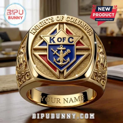 K of C Luxury Gold Fraternal Member Limited Edition Ring