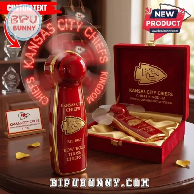 Kansas City Chiefs Premium LED Hand Fan