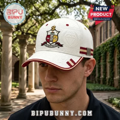 Kappa Alpha Psi 1911 Crimson and Cream Baseball Cap