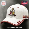 White baseball cap with Kappa Alpha Psi coat of arms, 1911 text, diamond embroidery, and red and gold accents.!