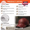 Red Kappa Alpha Psi baseball cap with 3D embossed fraternity crests and text on crown and brim!