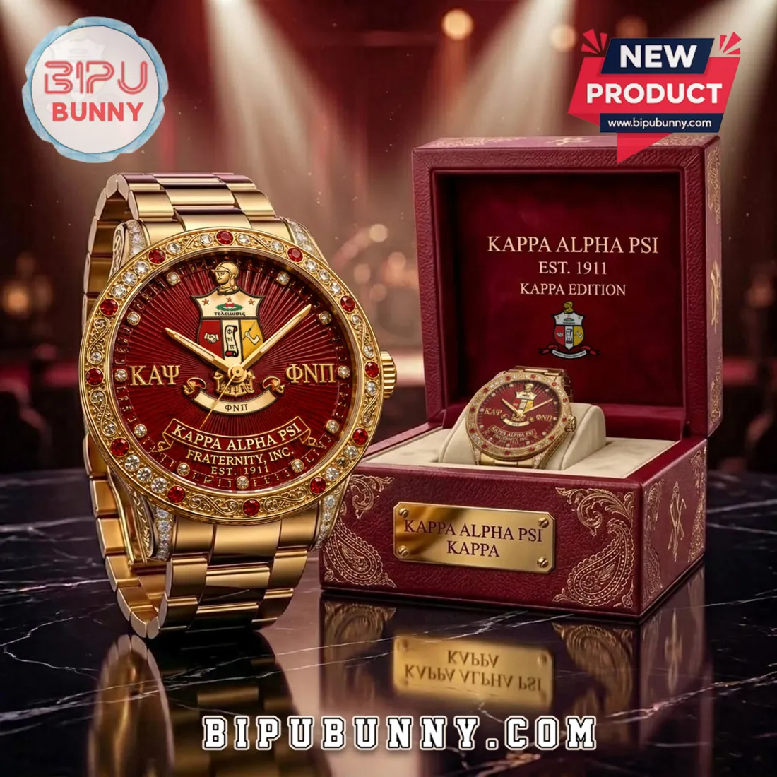 Kappa Alpha Psi Fraternity Men’s Watch Kappa Alpha Psi Fraternity Men’s Watch