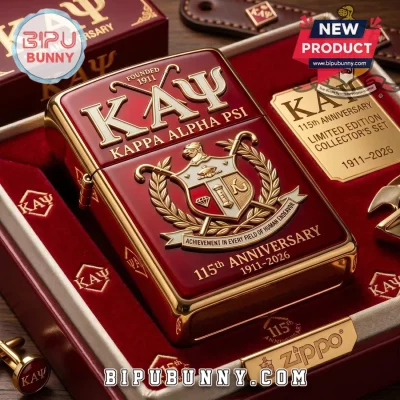 Kappa Alpha Psi Zippo 115th Anniversary Limited Edition Zippo Lighter Case
