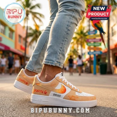 Karol G Nos Vamos de Tour Limited Edition Air Force 1 Sneakers