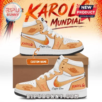 Karol G Nos Vamos de Tour Limited Edition Air Jordan 1 Sneakers