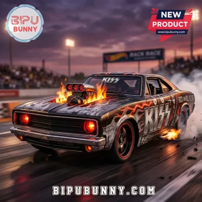 KISS Hot Wheels 53rd Anniversary Collectible Die-Cast Car