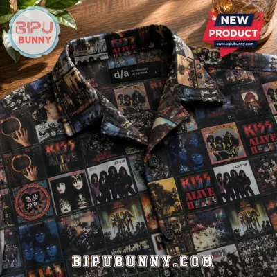 KISS Rock Band Album Cover Limited Edition Hawaiian Shirt