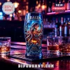 Blue Kraken glass with octopus art, compasses, and text Kraken Release The Kraken 2026 Limited Edition Deep Sea Collection!