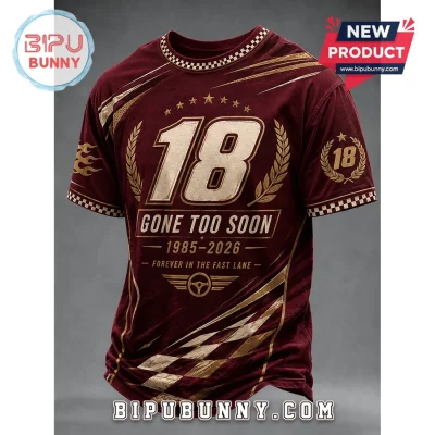 Kyle Busch #18 Gone Too Soon Memorial Retro Motorsport Shirt