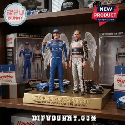 Kyle Busch and Dale Earnhardt NASCAR Acrylic Plaque