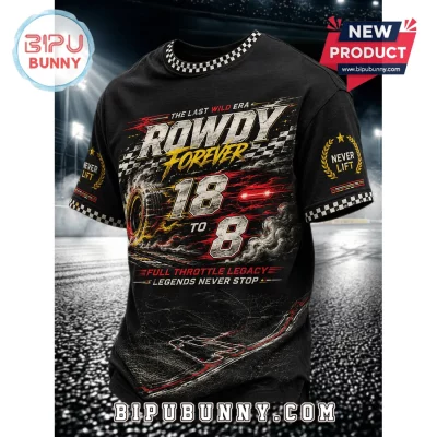Kyle Busch Rowdy Forever 18 to 8 NASCAR Racing Shirt
