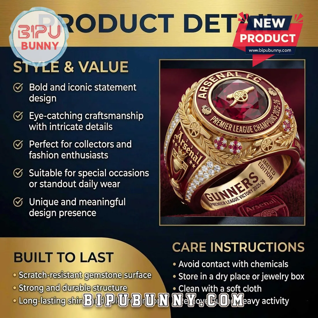 Kyle Busch Rowdy NASCAR Limited Edition Ring Kyle Busch Rowdy NASCAR Limited Edition Ring