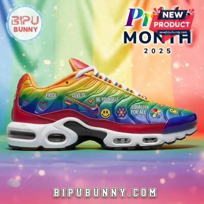 LGBTQ+ Rainbow Pride Love Is Love Air Max Plus Sneakers