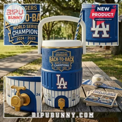 Los Angeles Dodgers Back-to-Back 2024-2025 World Series Champions Dugout Cooler Cup