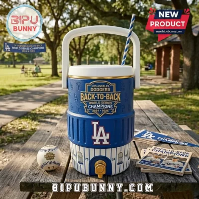 Los Angeles Dodgers Back-to-Back 2024-2025 World Series Champions Dugout Cooler Cup