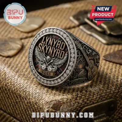 Lynyrd Skynyrd Sweet Home Alabama Commemorative Rock Band Ring