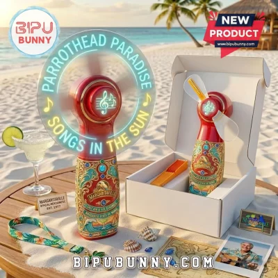 Margaritaville Parrothead LED Hand Fan