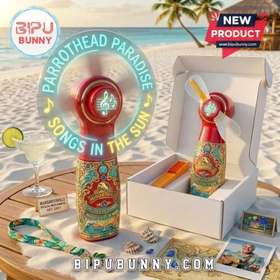 Margaritaville Parrothead Paradise LED Hand Fan