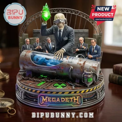 Megadeth Vic Rattlehead Alien Collectible Statue 2026