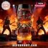 Metallica 45th anniversary pint glass with skull cross, snakes, fire graphics, and text 1981-2026.!