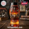 Metallica 45th anniversary glass with fire graphics, Master of Puppets skull, snakes, and 1981-2026 text!