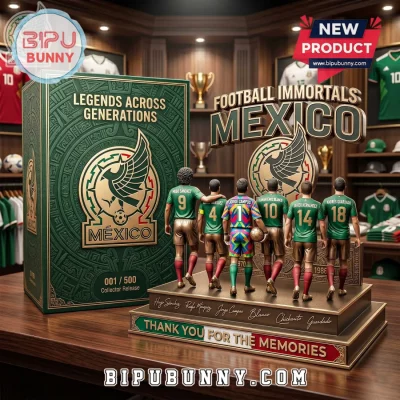 Mexico Football Legends Generations Acrylic Plaque