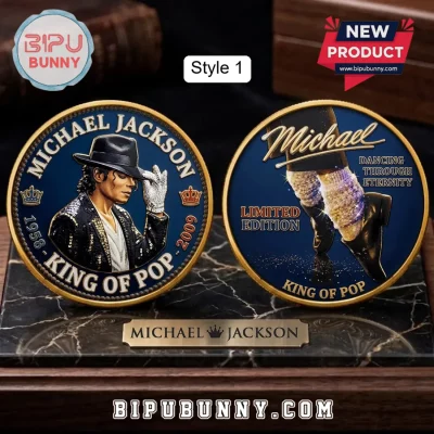 Michael Jackson King of Pop Limited Edition Commemorative Coin
