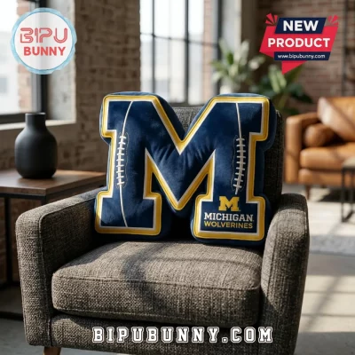 Michigan Wolverines Football Limited Edition Plush Pillow